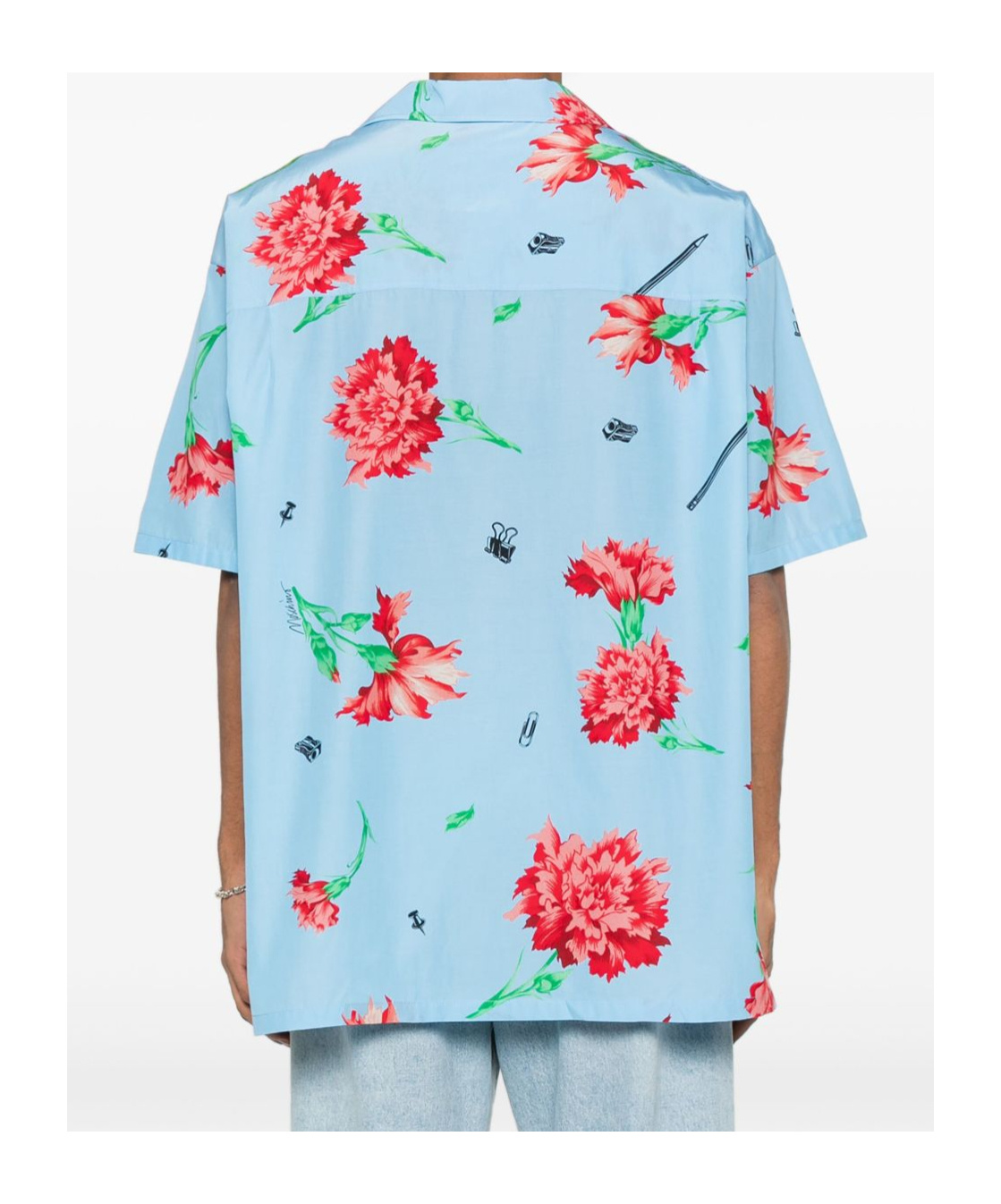 Moschino Short Sleeve Shirt Blue