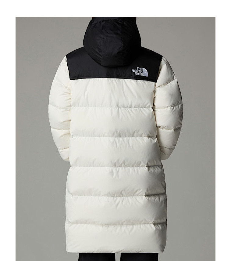 Shop The North Face Nuptse Coat In White