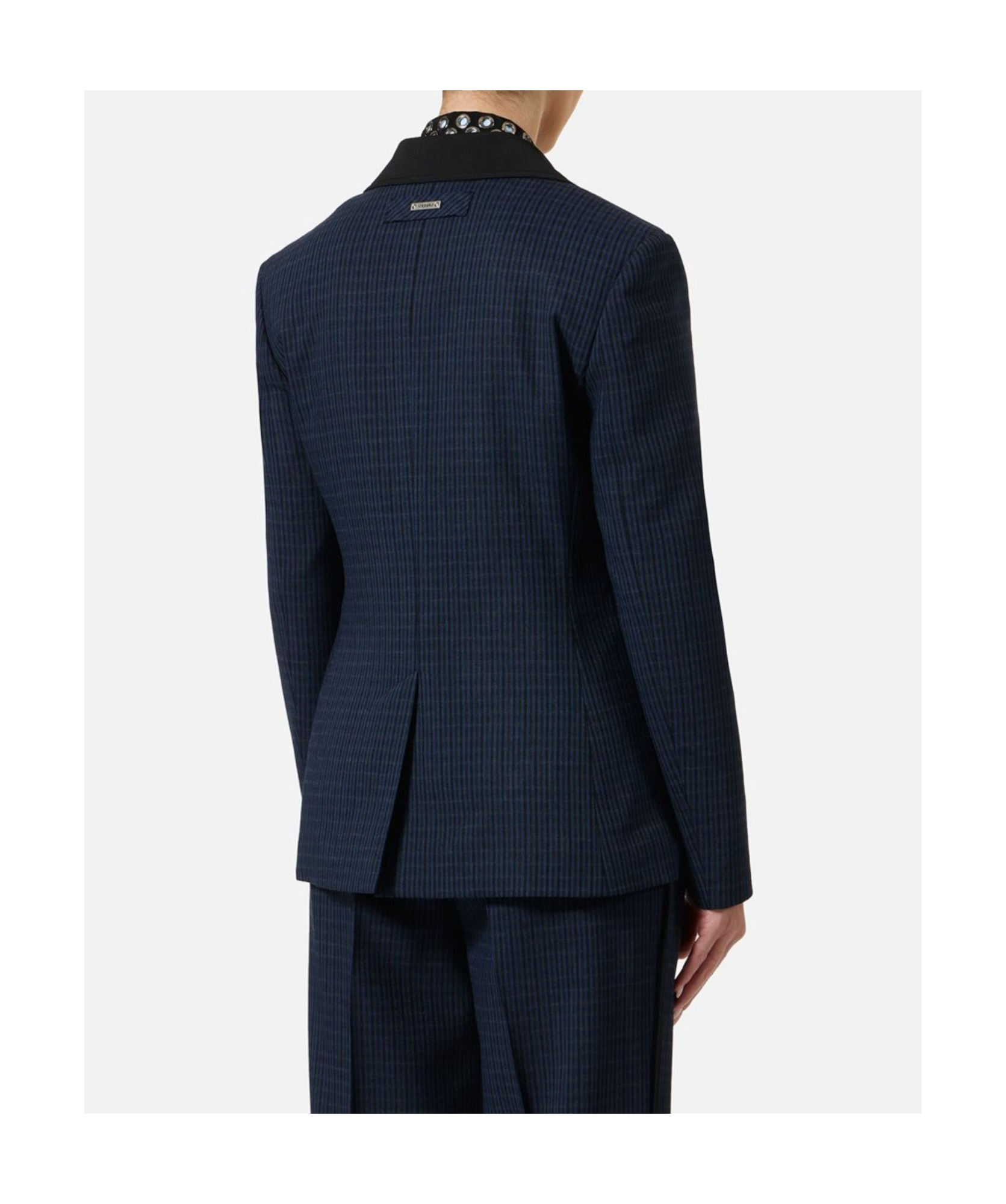 Iceberg Single-breasted Long-sleeved Suit Jacket In Animal Print