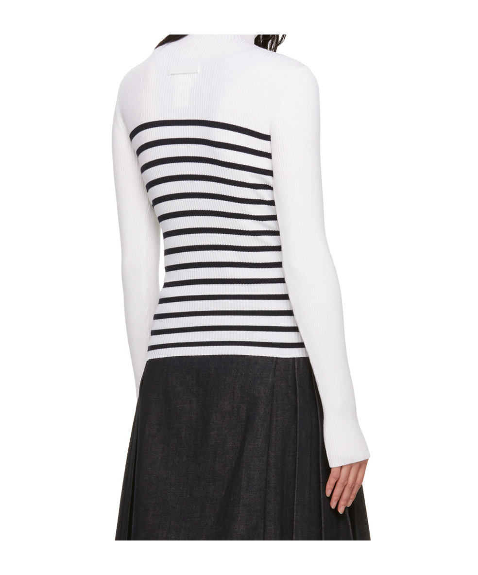 Jean Paul Gaultier Striped Turtleneck