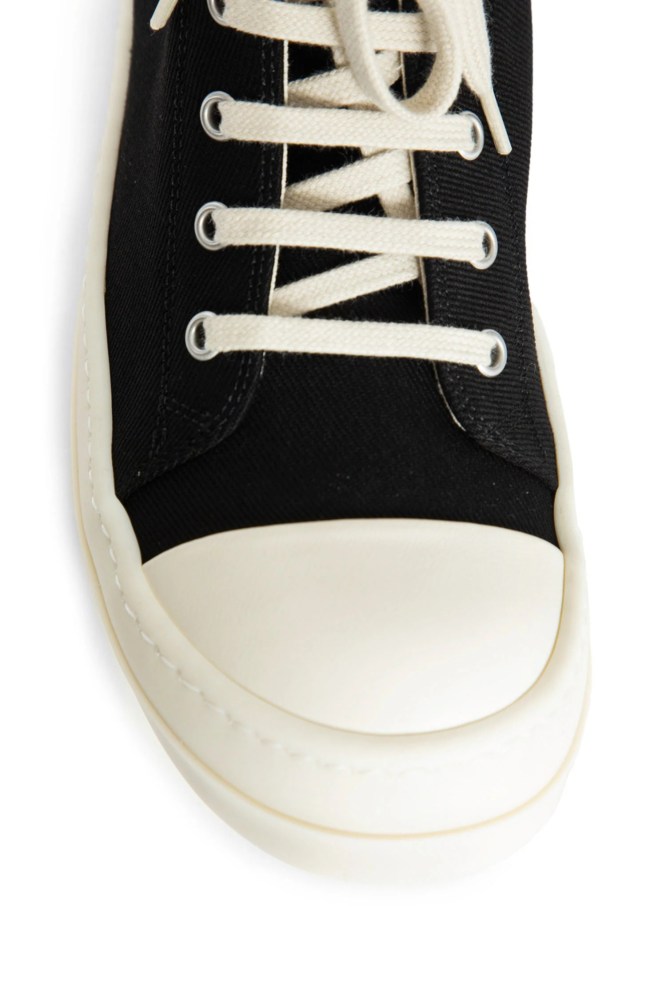 Rick Owens Drkshdw Logo-embroidered High-top Sneakers In Multi