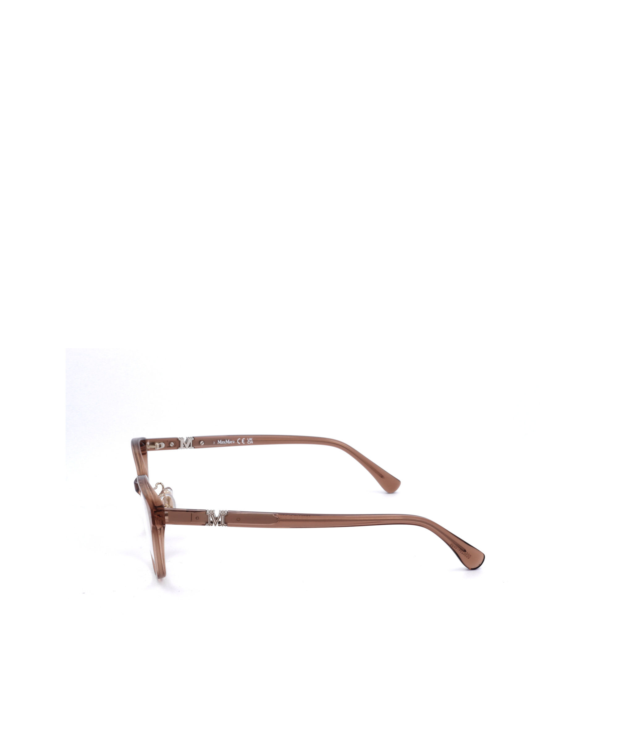 Max Mara Square Frame Glasses In White