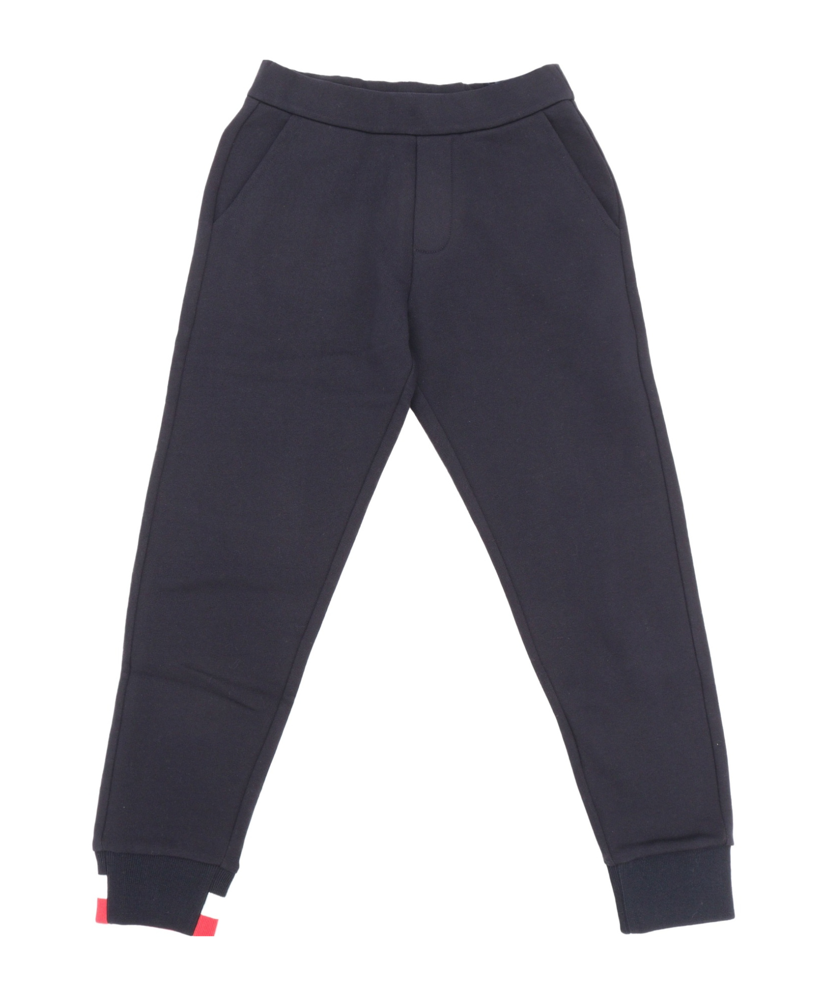 Moncler Logo-patch Cotton Track Pants In Blue