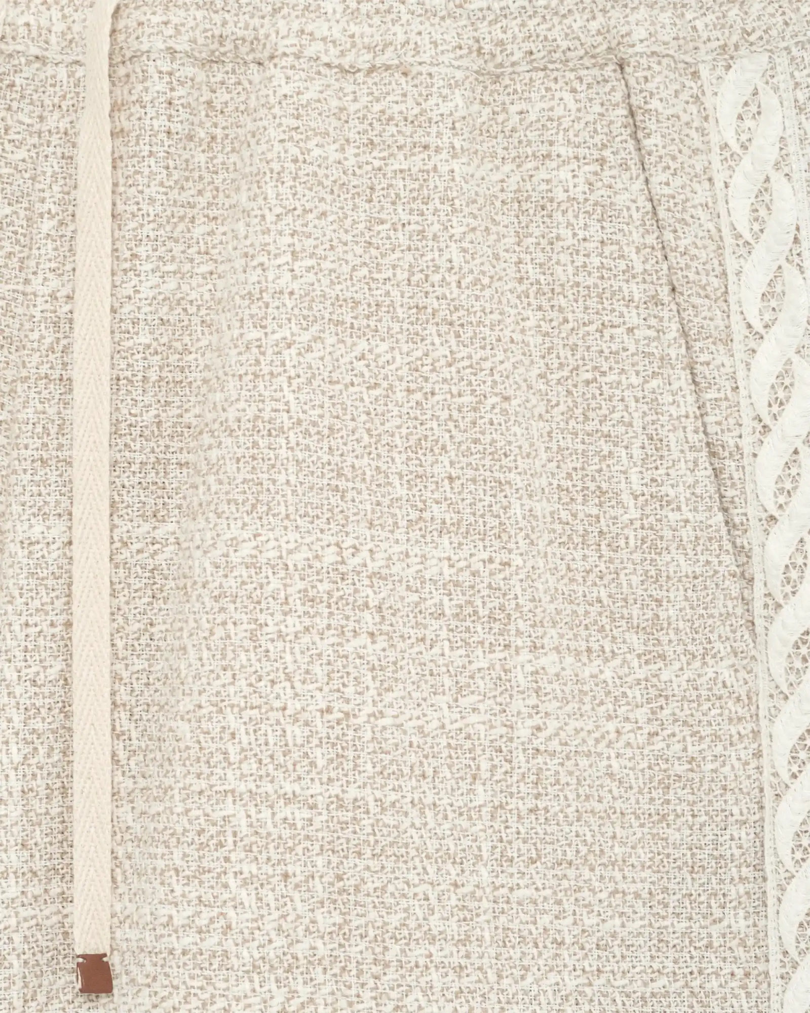 Drôle De Monsieur Elastic Waist Shorts In White