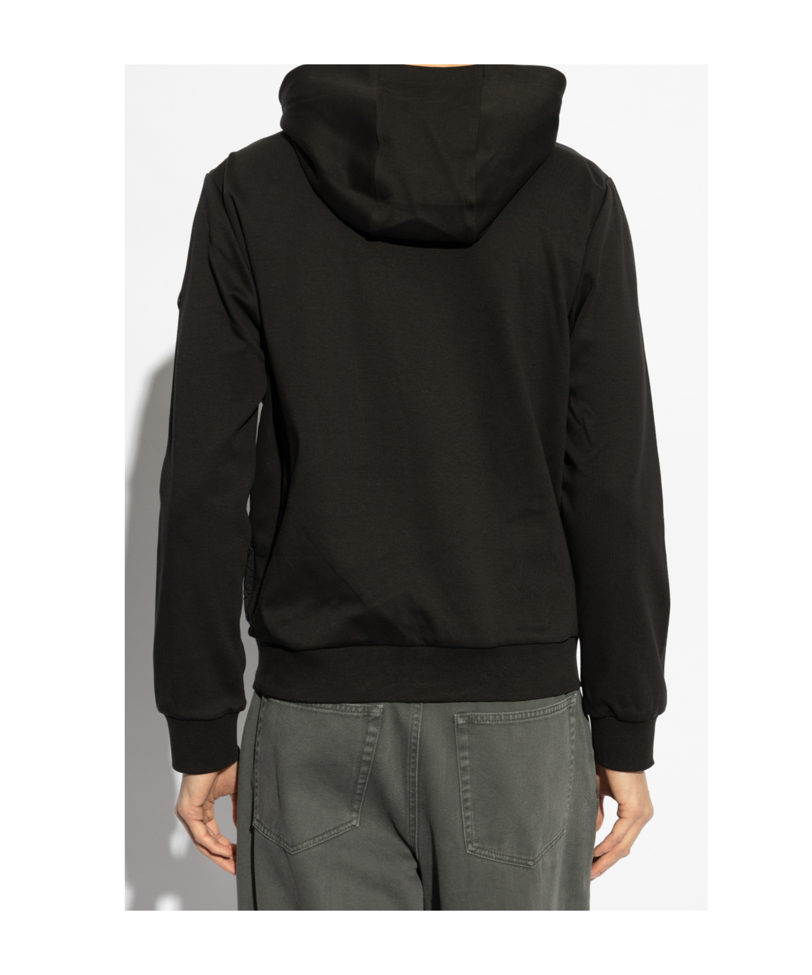 Moose Knuckles Long-sleeved Down Jacket In Black