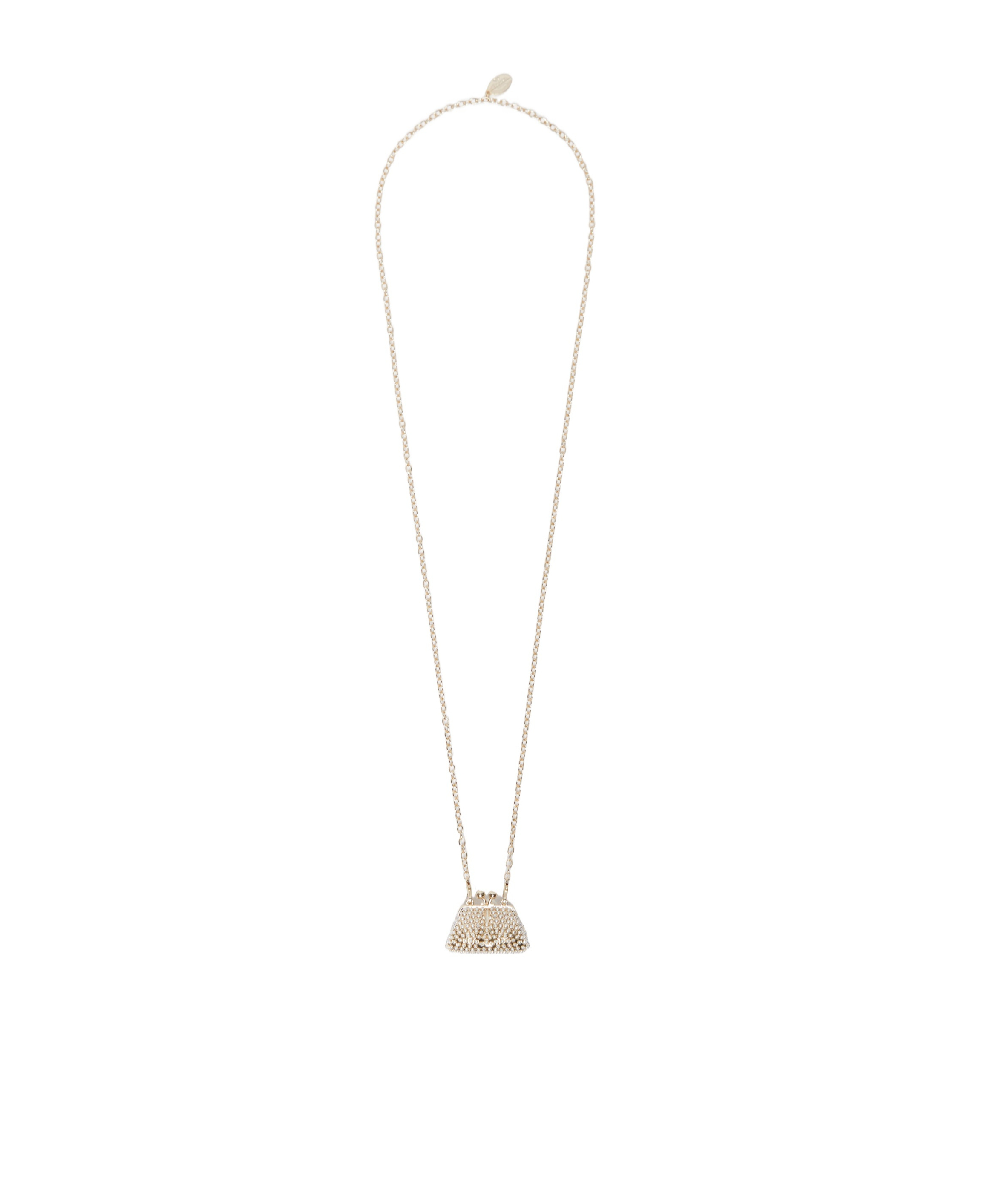 Weekend Max Mara Chain Necklace With Pasticcino Bag Charm
