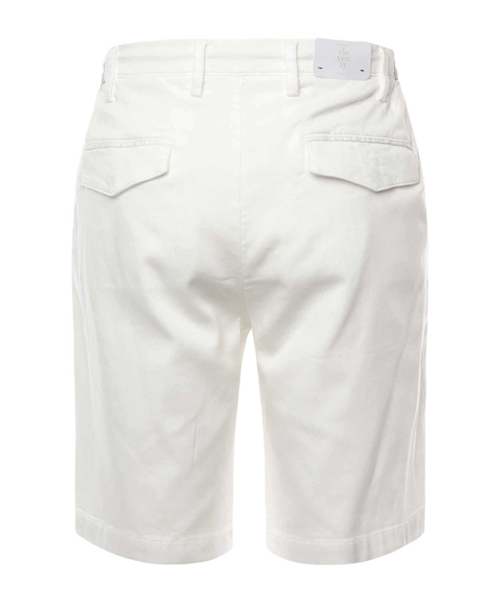 Eleventy Bermuda Drawstring Waist Shorts In Yellow
