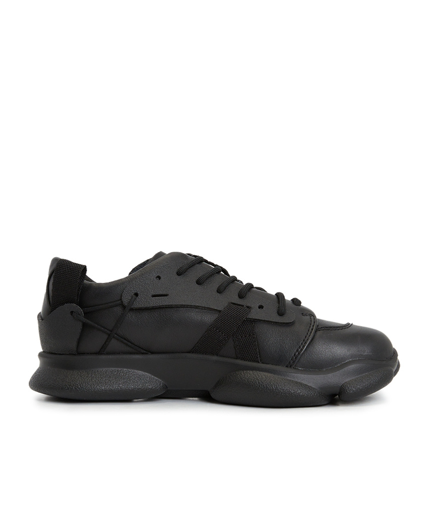 Camper Panelled Low-top Sneakers In Black