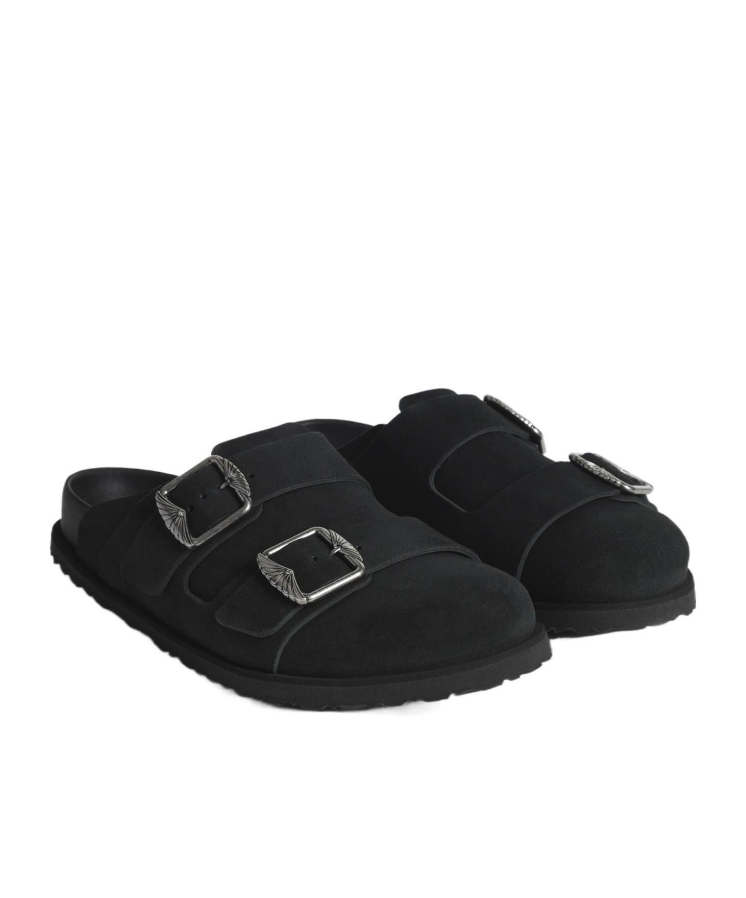 Birkenstock Round-toe Mules In Black