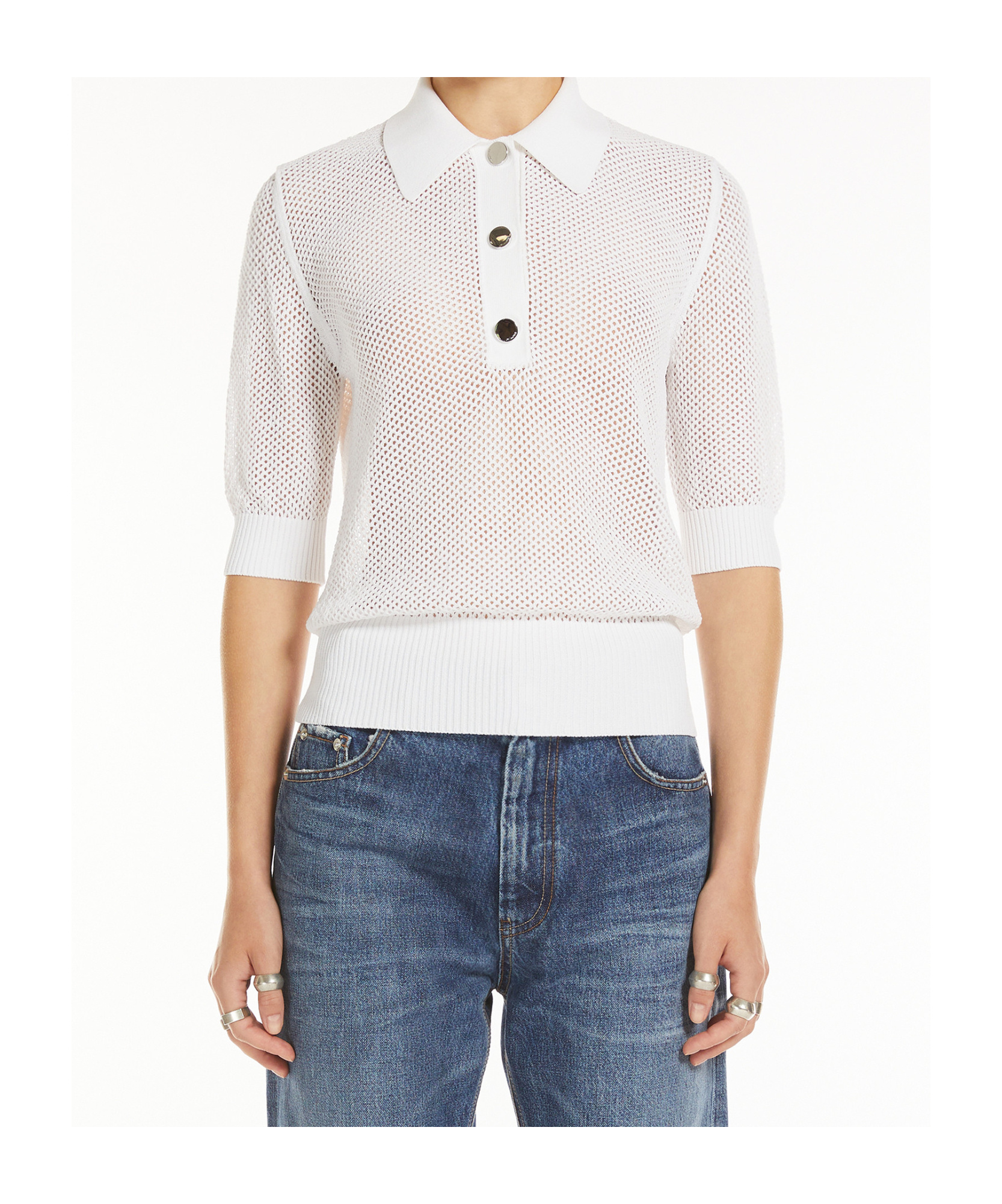 Sportmax Casta Polo Shirt In White