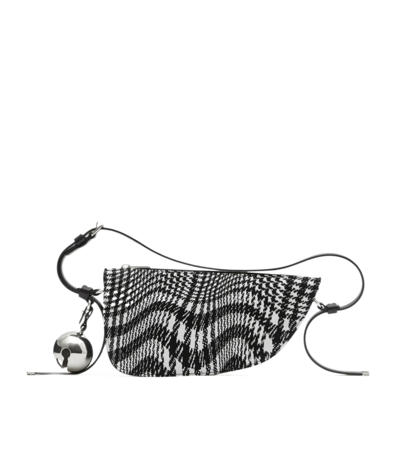 Burberry Mini Shield Shoulder Bag In Black