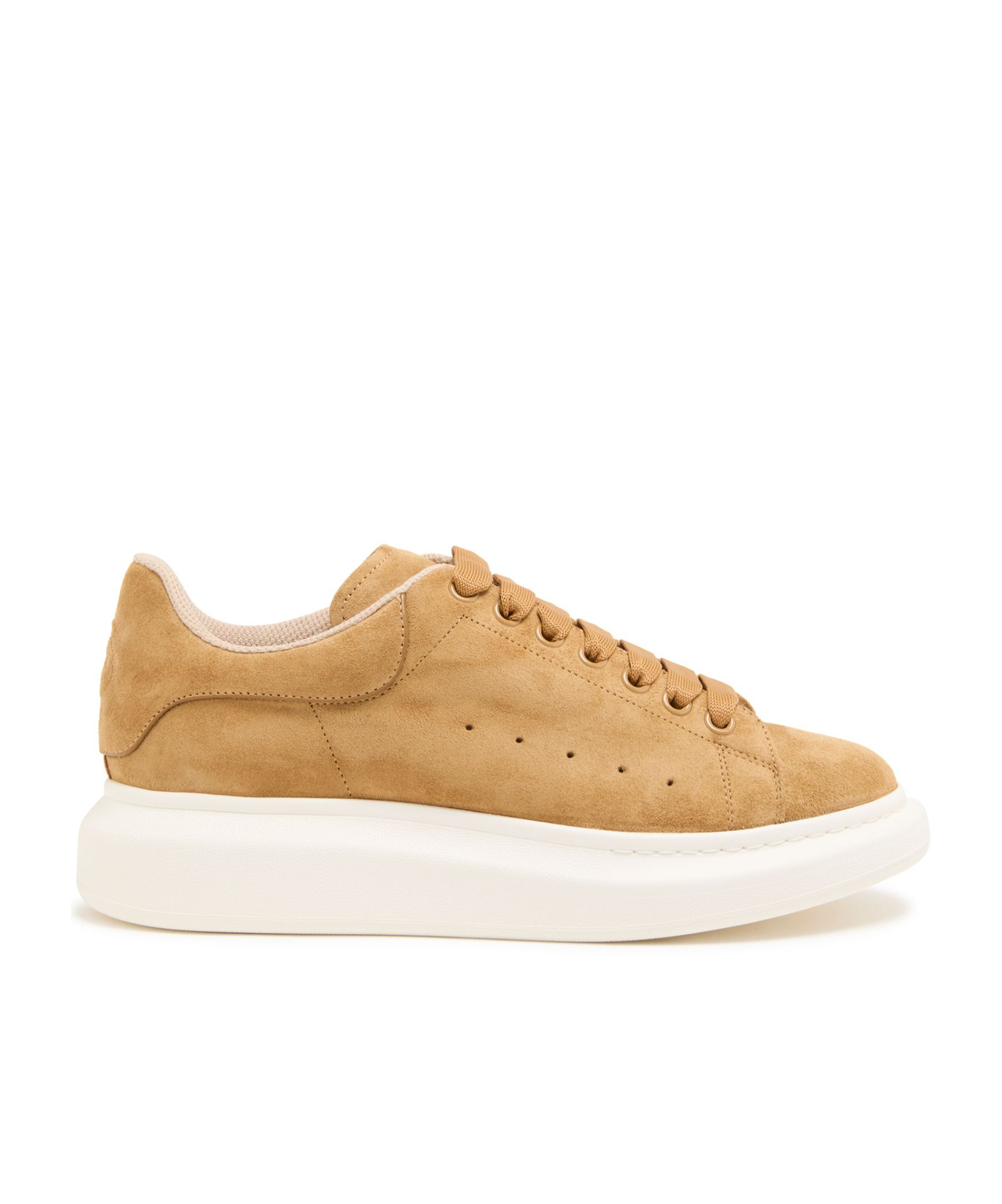 Shop Alexander Mcqueen Oversized Sneakers In Brown