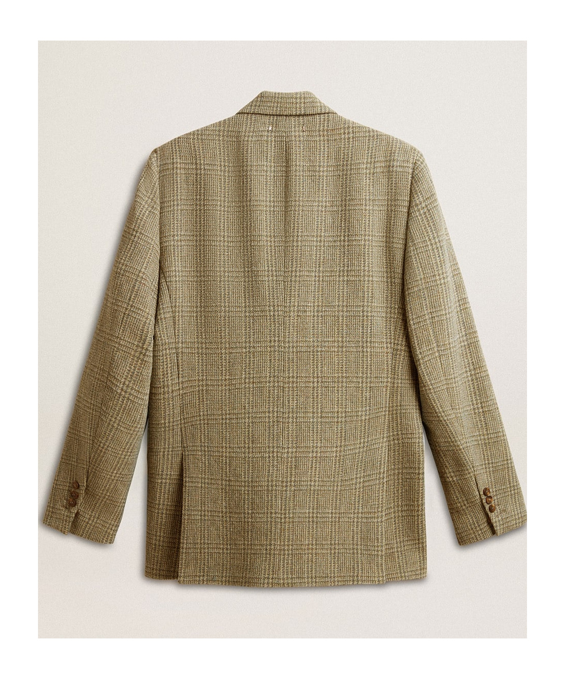 Golden Goose Double-breasted Wool Suit In Brown