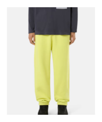 Stone Island Drawstring Sweatpants In Yellow