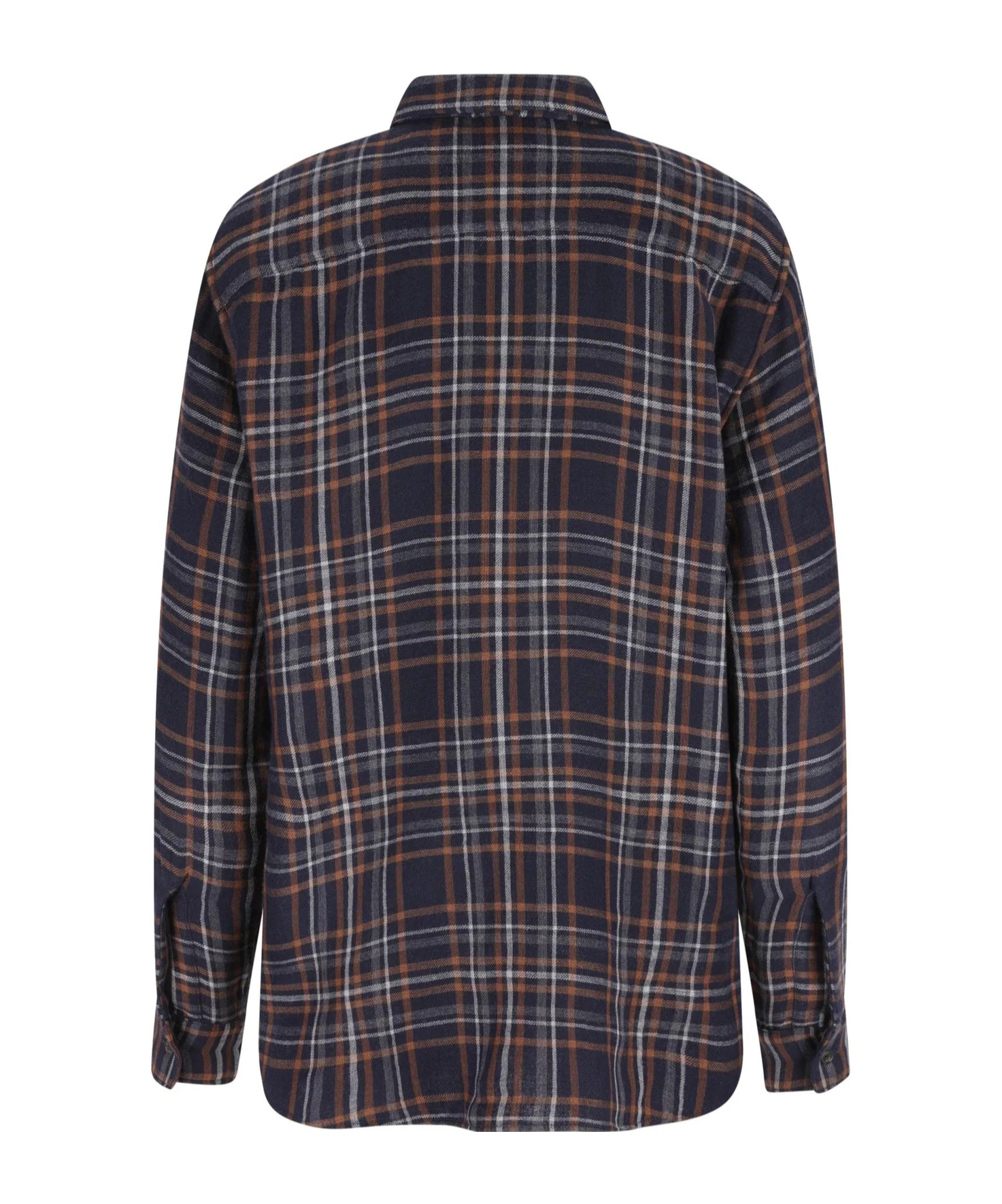 Saint Laurent Tie-fastening Checked Shirt In Multi