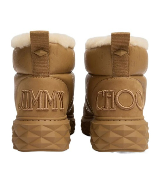 JIMMY CHOO QUILTED DESIGN SHORT BOOTS