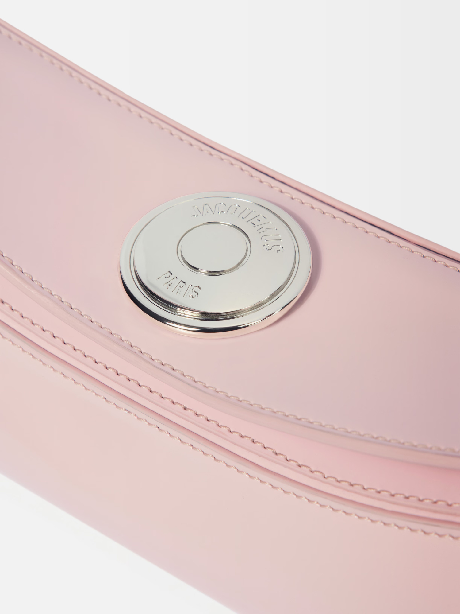 Jacquemus Smooth Pink Leather Le Calisso Handbag In Pink