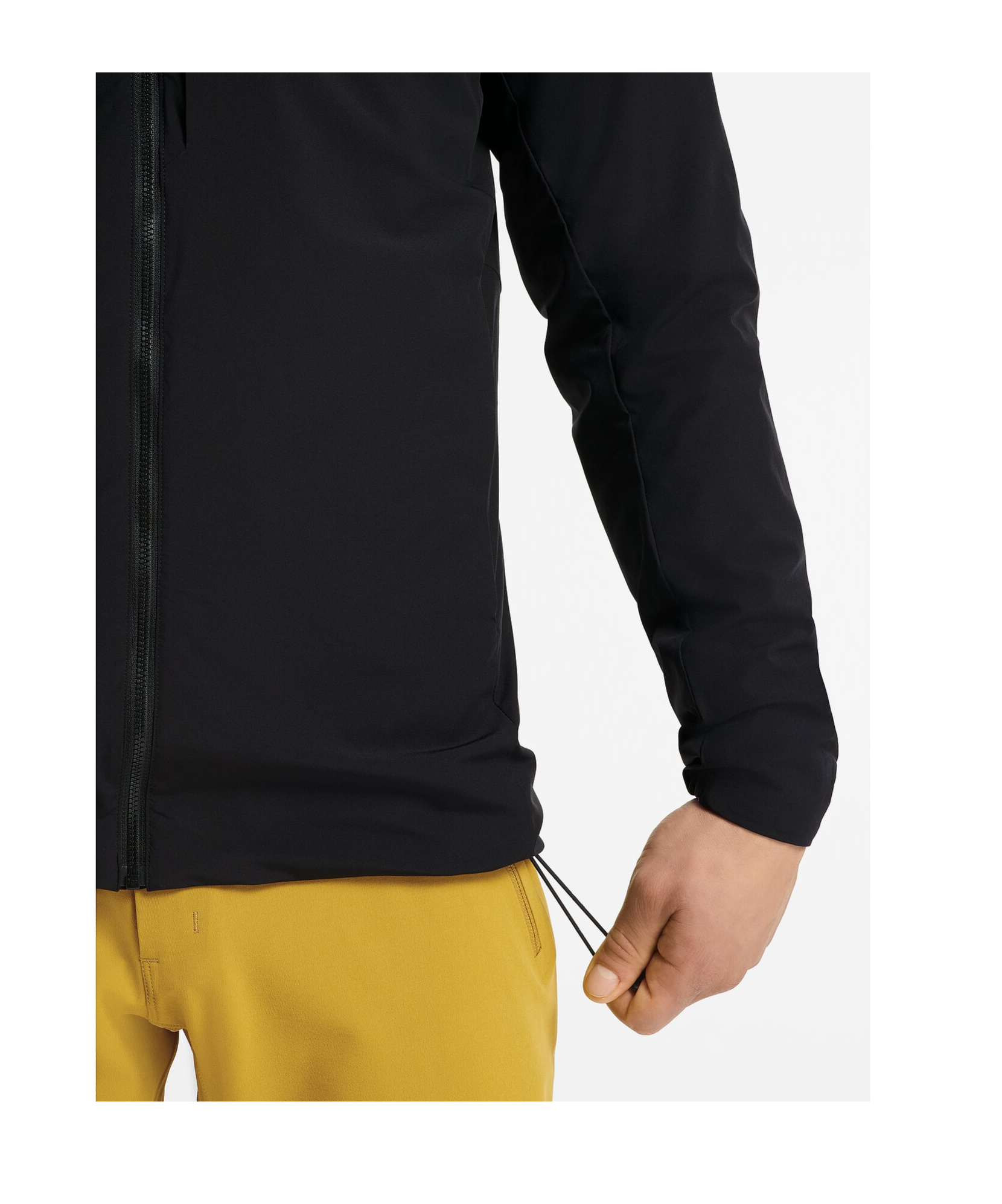 Arc'teryx Proton Hybrid Hooded Jacket In Black