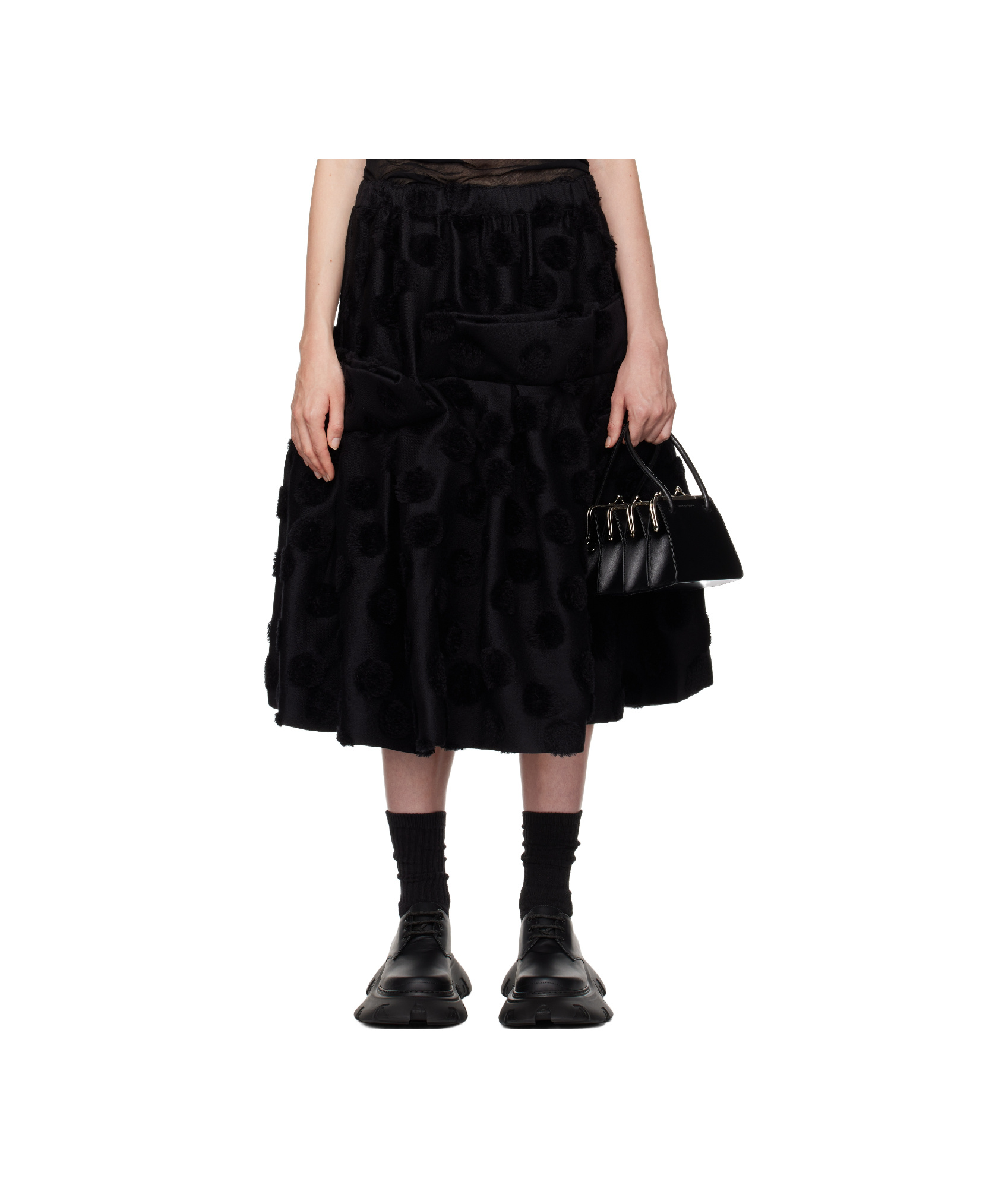 COMME DES GARÇONS POLKA DOT SKIRT