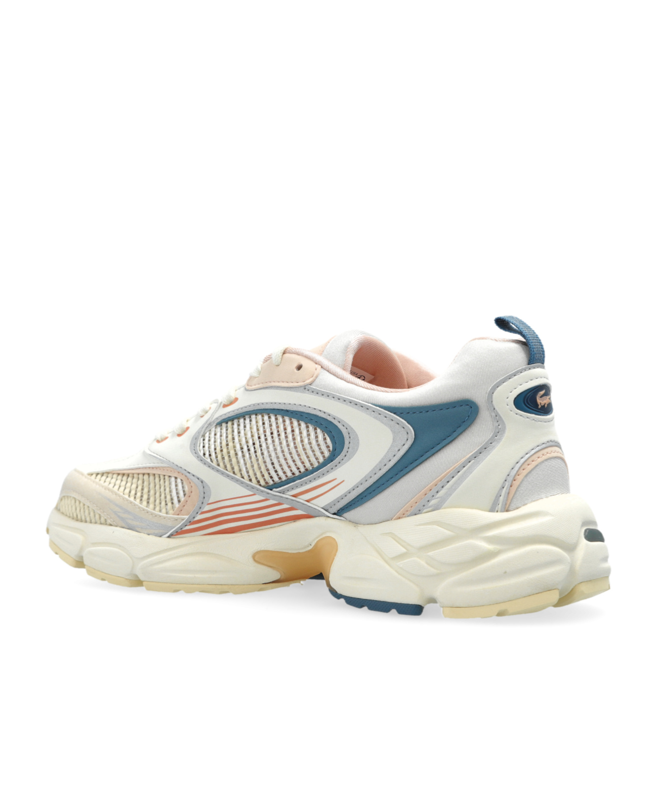 Lacoste Lace-up Sneakers In Cream
