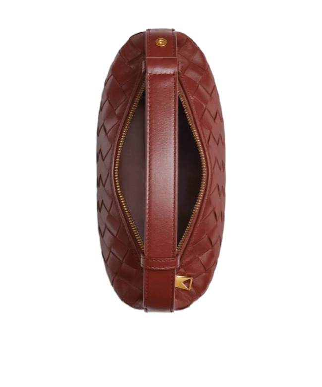 Bottega Veneta Small Wallace Top-handle Bag In Red