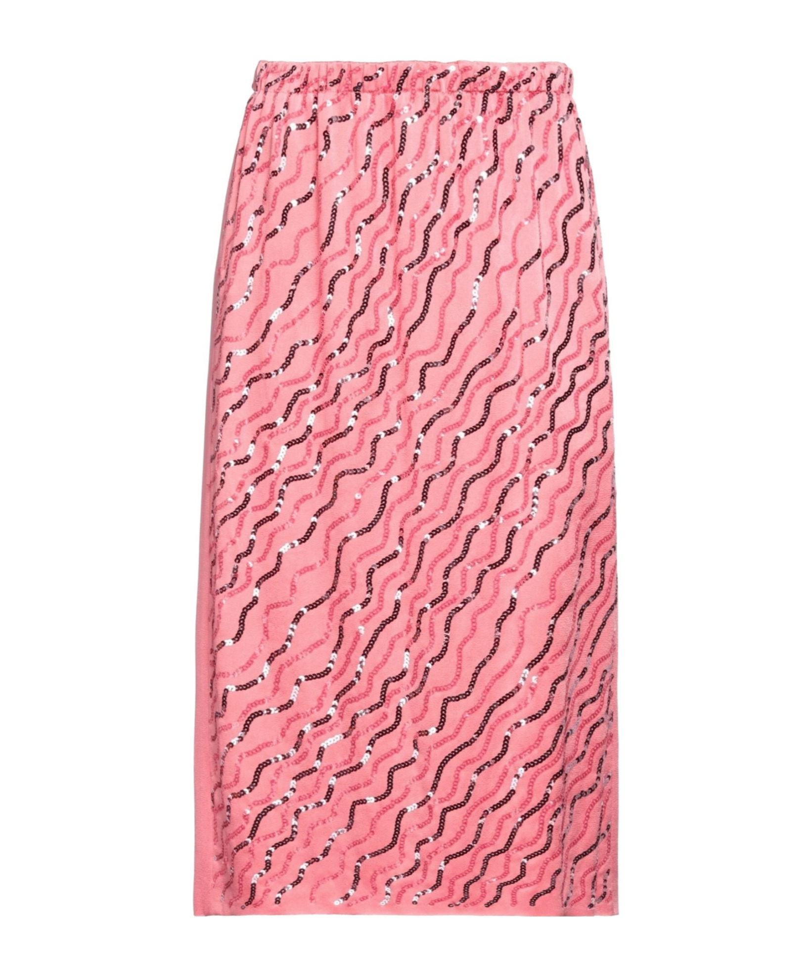 Marni Sequin Decorated Long Dress In Pink