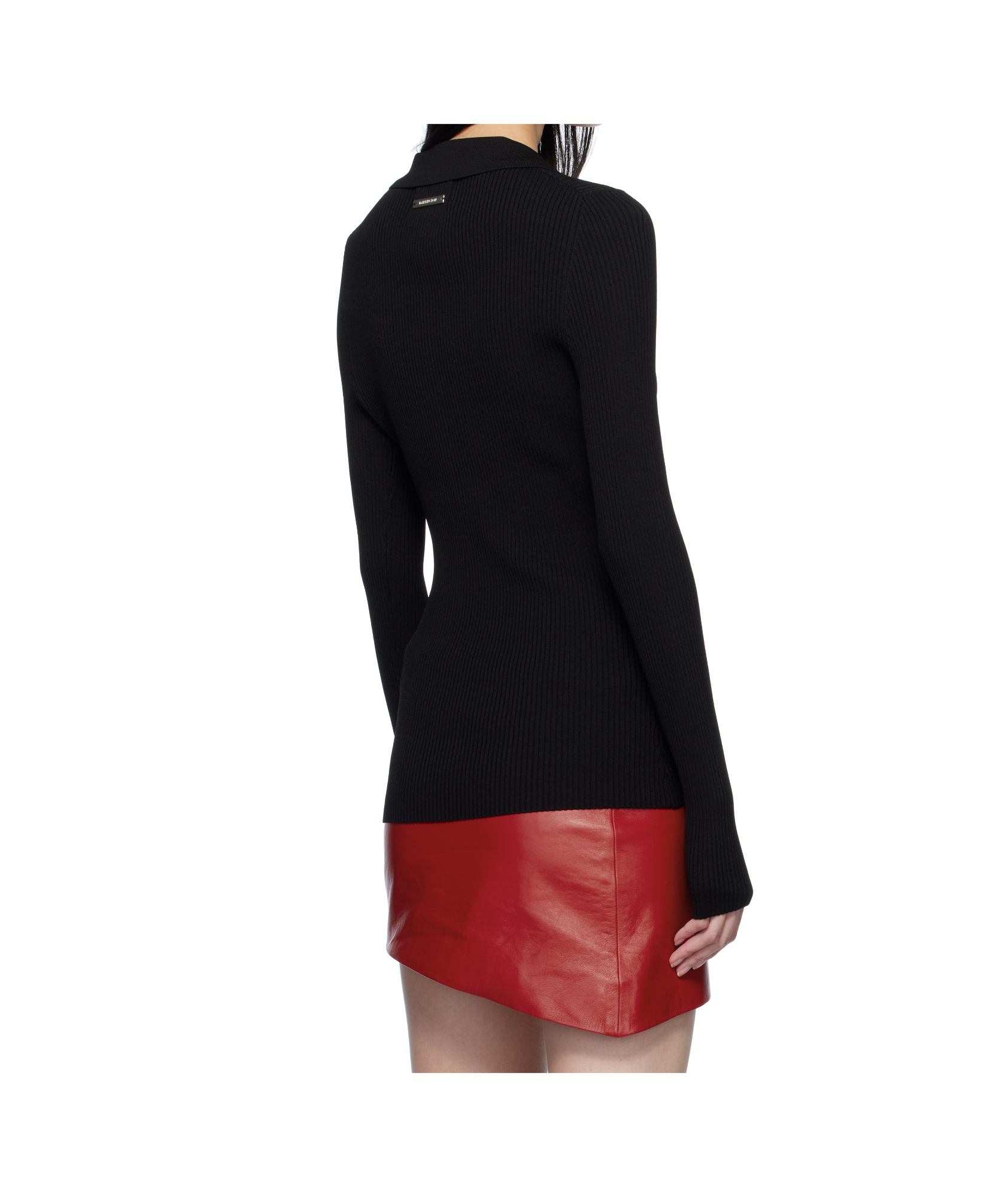 16arlington Ribbed Knit Long Sleeve Sweater