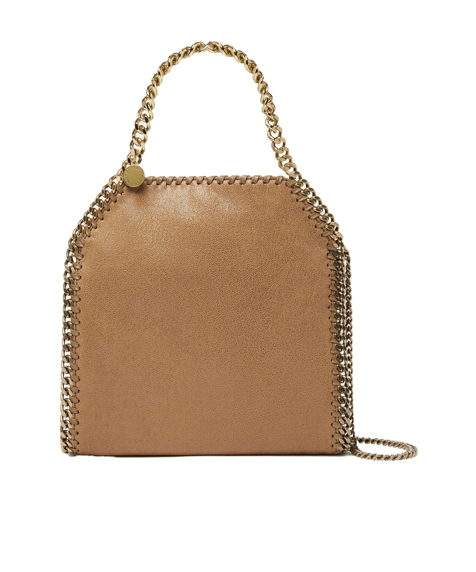 Stella Mccartney Chained Tote Bag In Brown