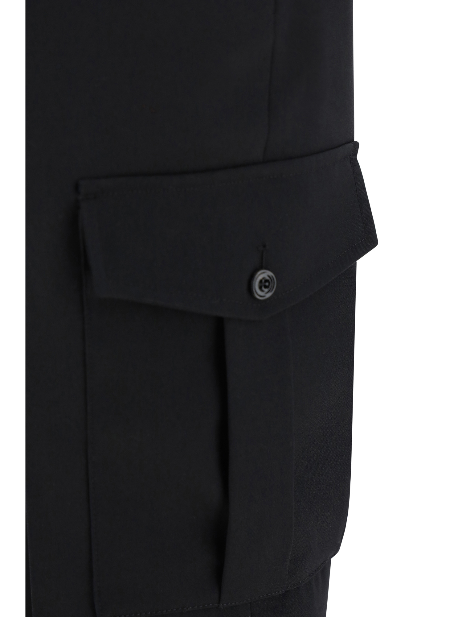 ALEXANDER MCQUEEN ALEXANDER MCQUEEN BELT-LOOPED TAPERED-LEG TROUSERS