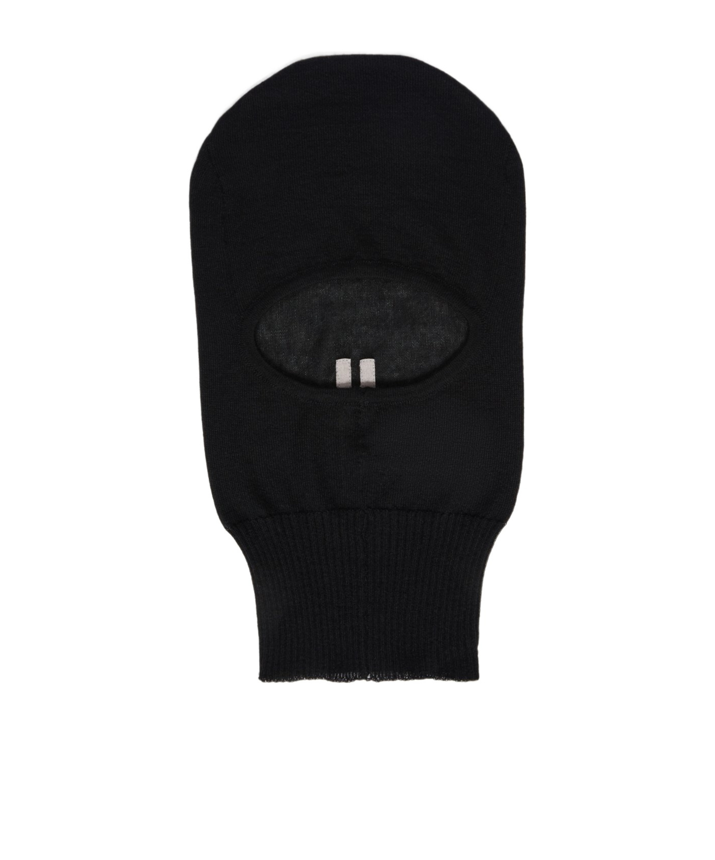 Rick Owens Mesh Skull Hat Eye Openings In Black