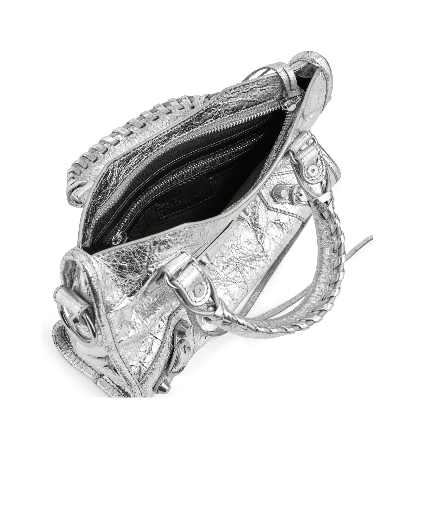 Balenciaga Women's Le City Mini Bag  In Silver In Gray