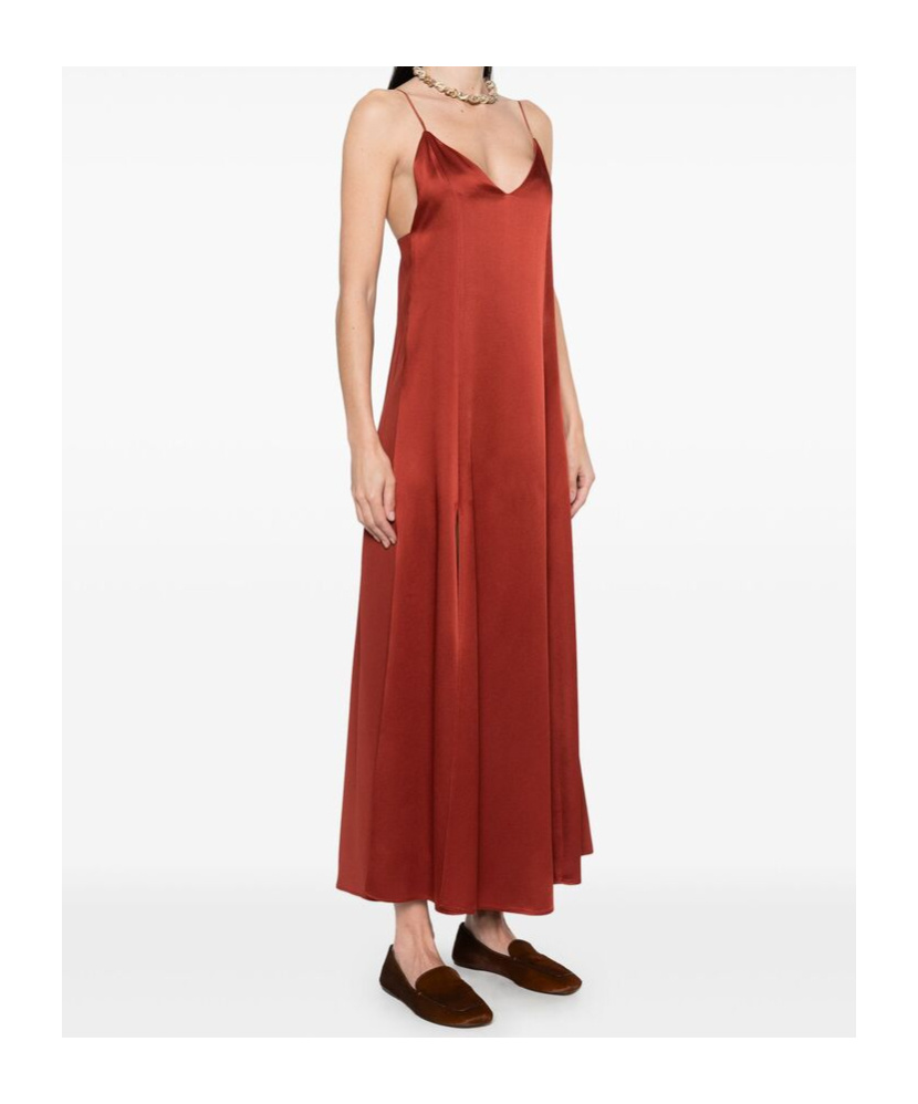 Shop Forte Forte Sling Dress In Red