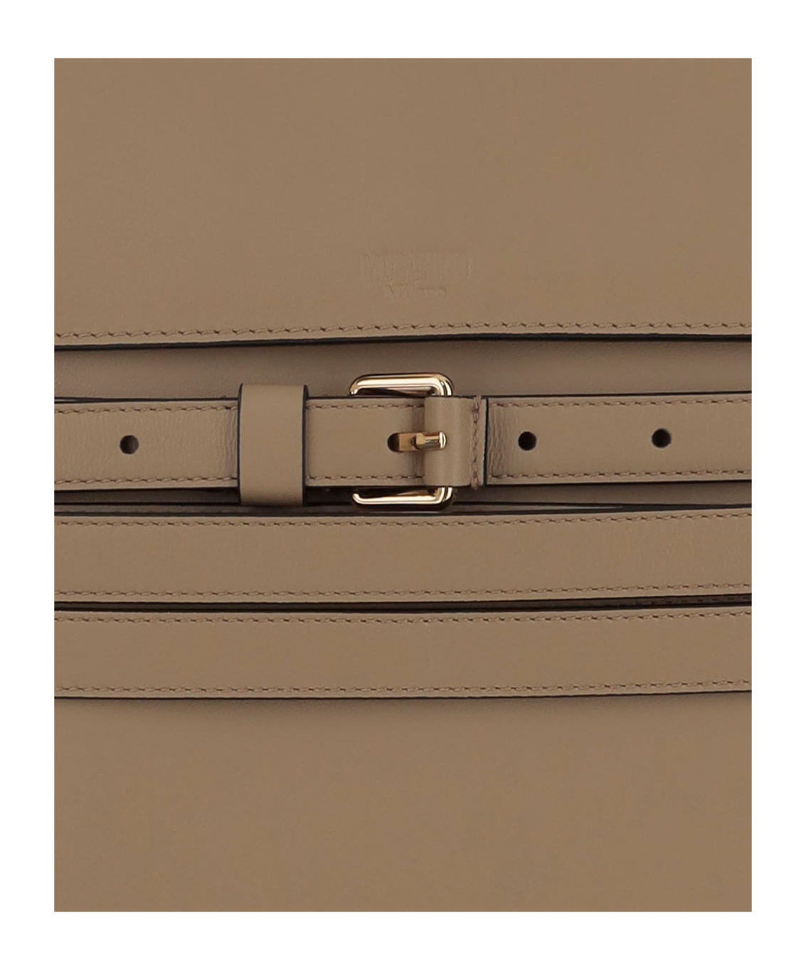 Moschino Flip Shoulder Bag In Gray