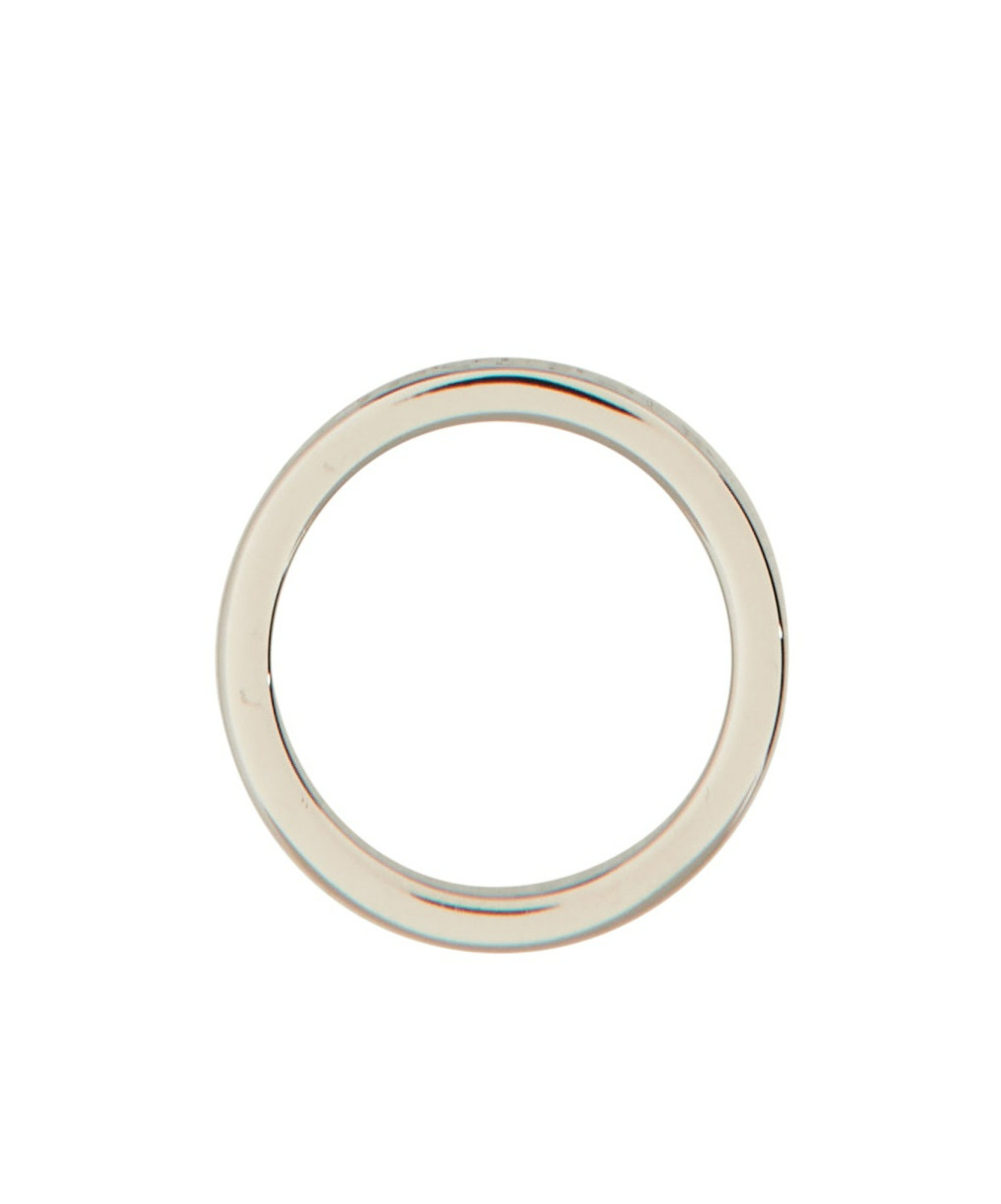 Mm6 Maison Margiela Numeric Minimal Polished-finish Ring In Yellow