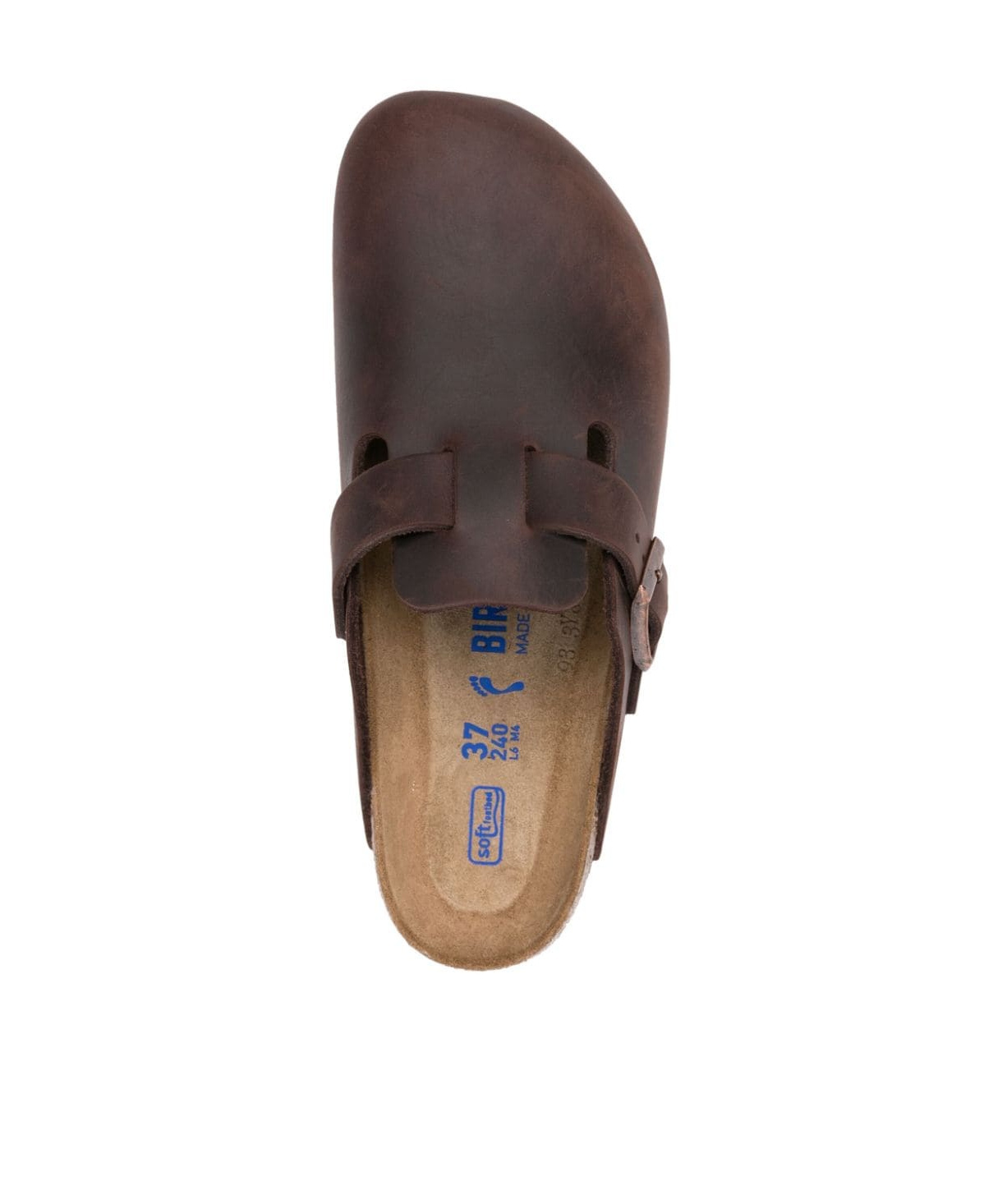 Birkenstock Boston Oiled-leather Clogs In Habana Oiled Leather