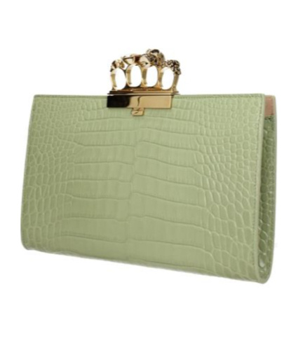 Alexander Mcqueen Four Ring Clutch