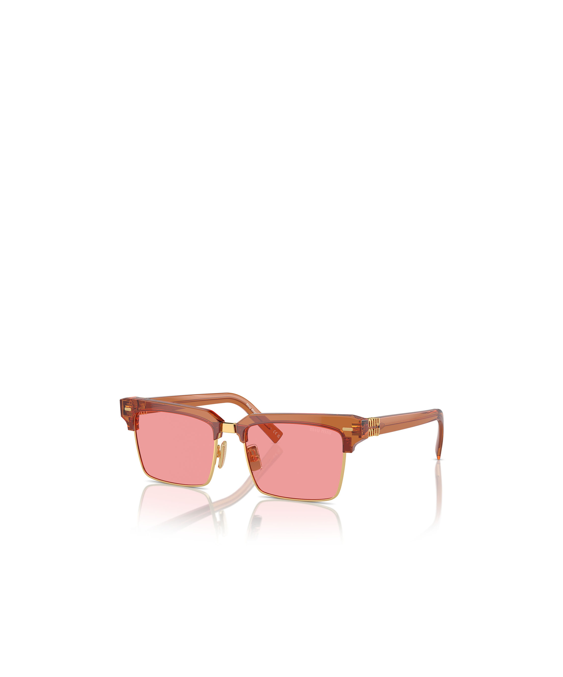 Miu Miu 0mu 10zs Sunglasses In Pink