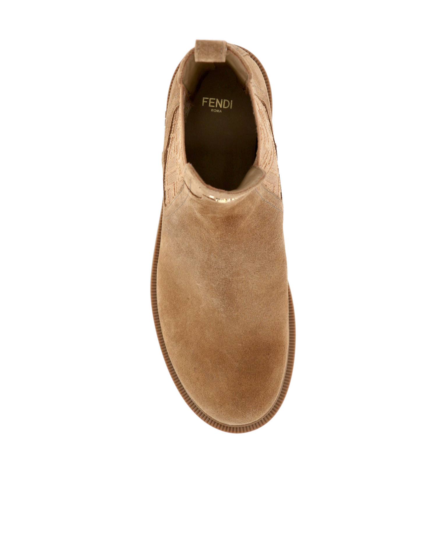 Fendi Filo Bootie In Brown