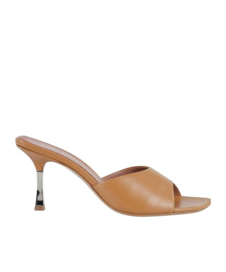 Paris Texas Lorena Open-toe Mules In Brown