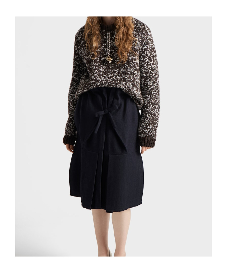 Prada Charm-embellishment Sweater In Multi