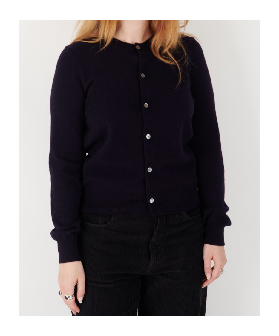 COMME DES GARÇONS LONG-SLEEVED CARDIGAN 