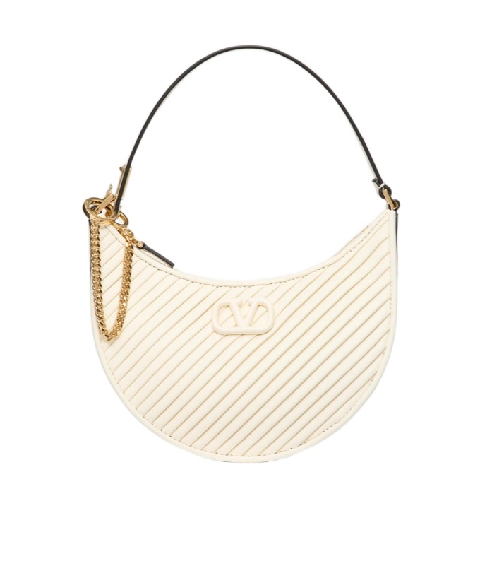 Valentino Mini Hobo In White