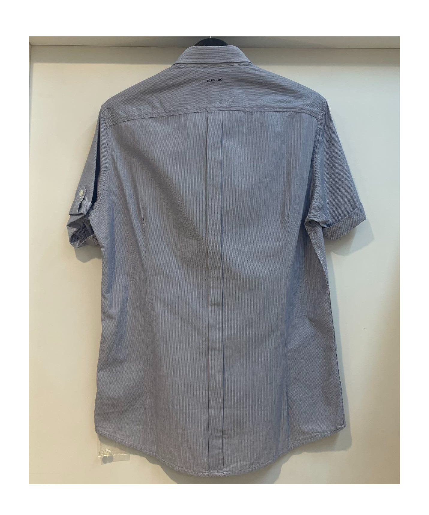 Iceberg Printed Short-sleeve Shirt In Gray