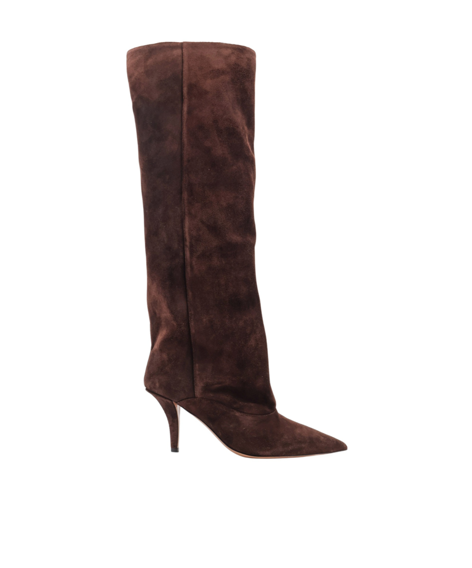 Paris Texas Ines Reverse Midcalf Boot 75 In Brown