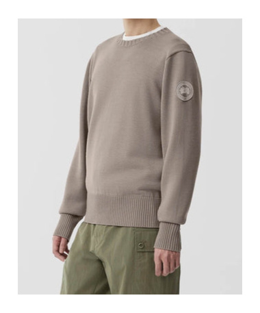 Canada Goose Rosseau Crewneck Jumper In Nude