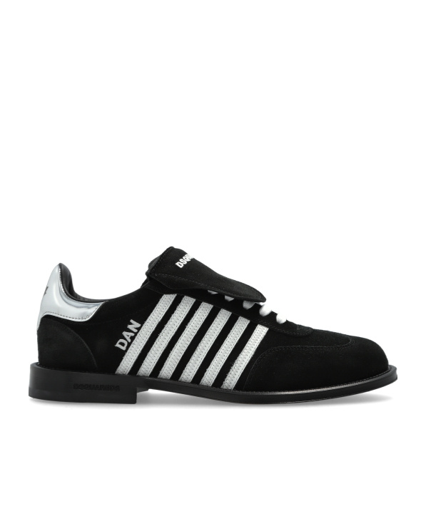 Dsquared2 Boxer Sneakers In Black