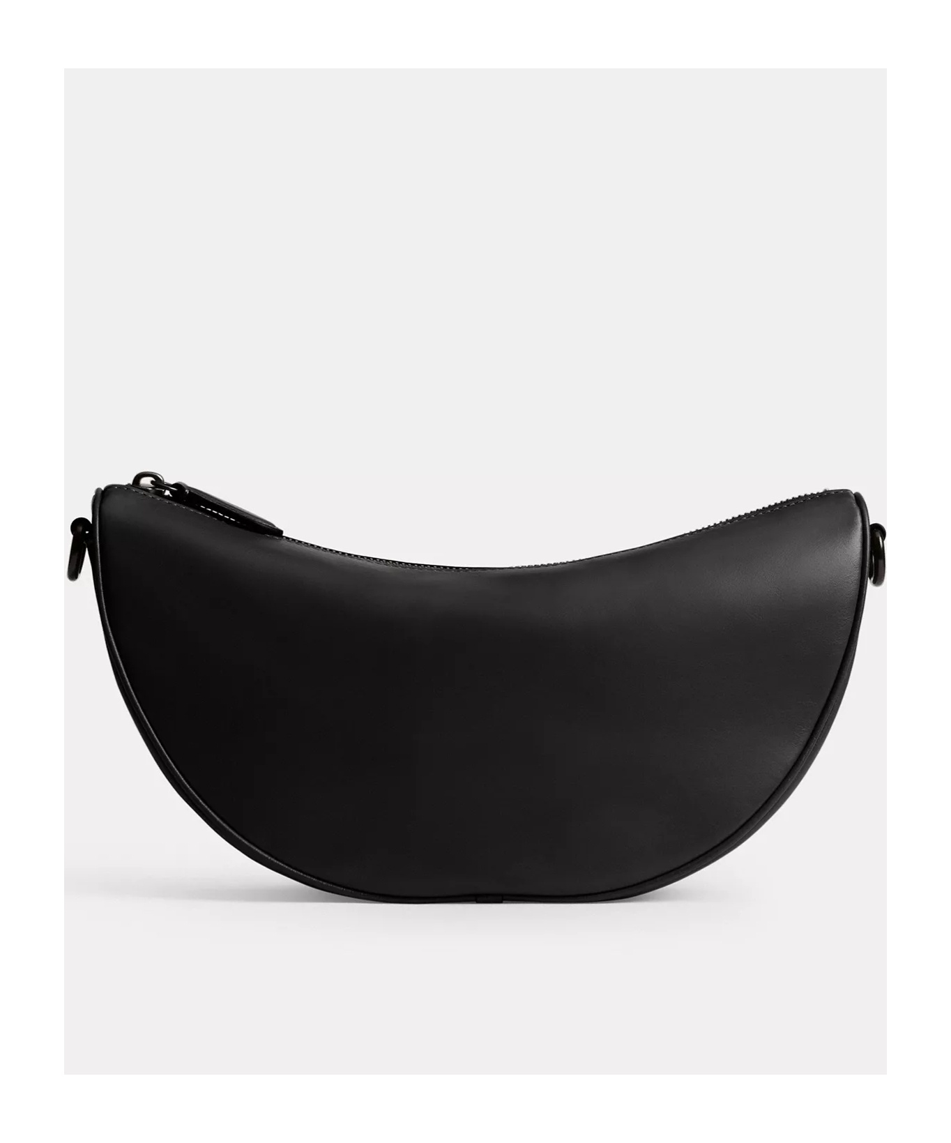 Shop Coach Hall Soft Sling Bag In Black