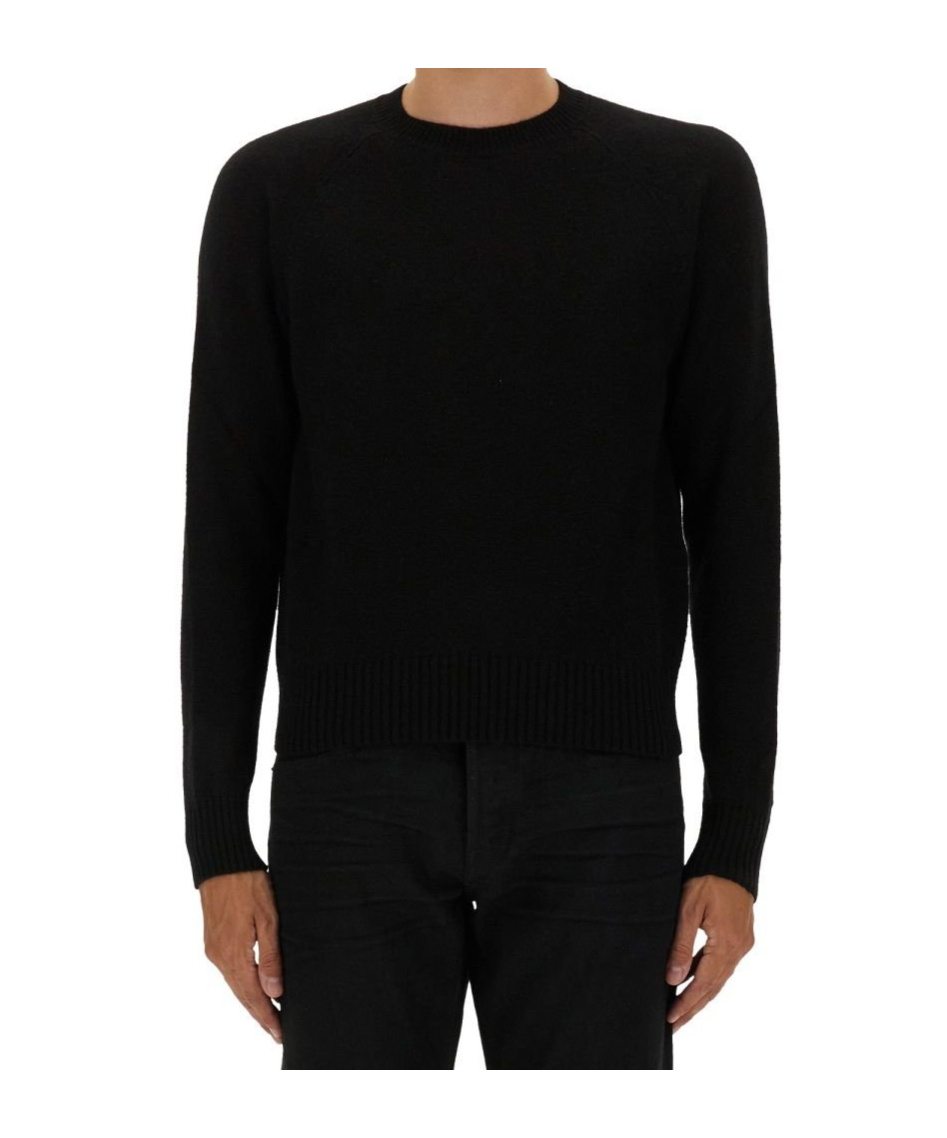 Tom Ford Alpaca Sweater Sweaters And Cardigans Black In Black