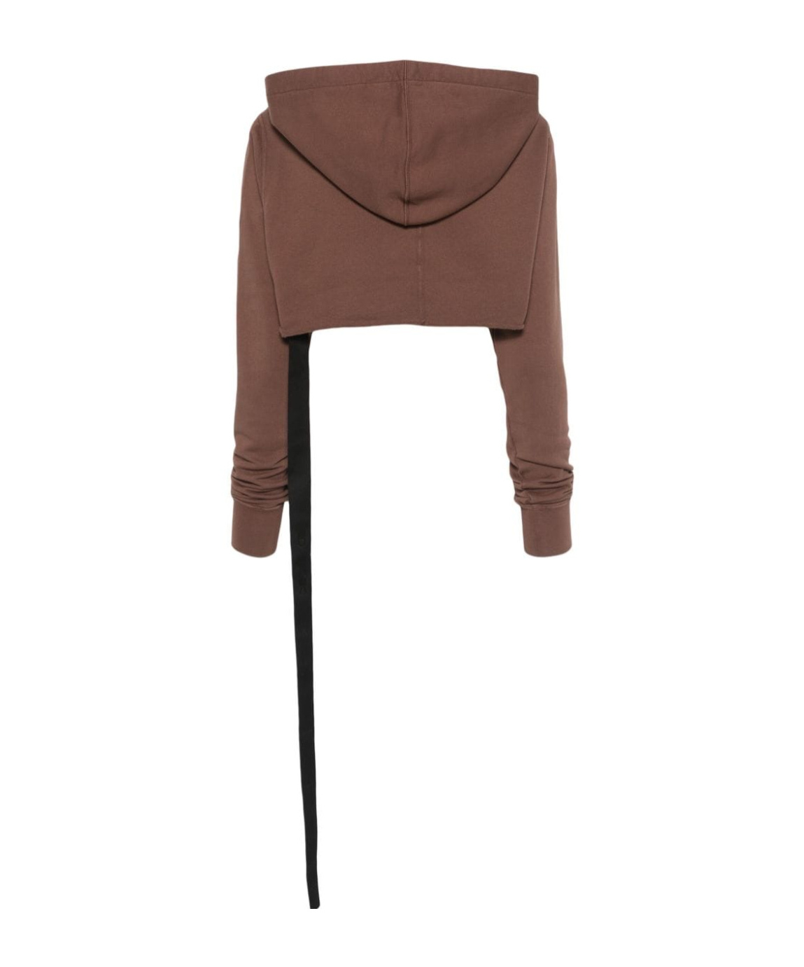 Rick Owens Drkshdw Long-sleeved Sweater In Brown