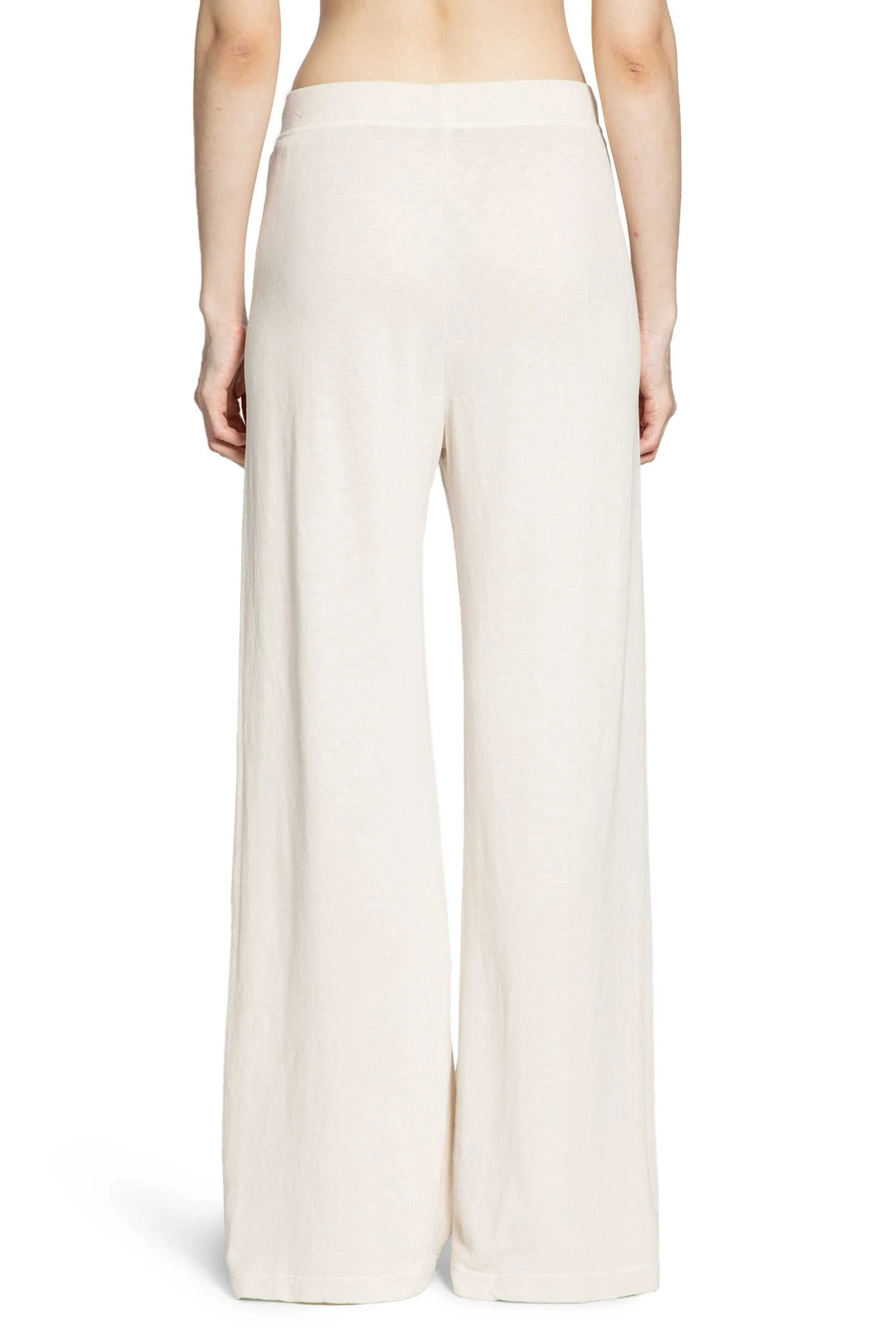 James Perse Wide-leg Sweatpants In White